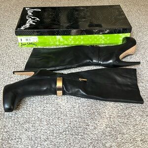 Sam Edelman Klara Black Leather Boots